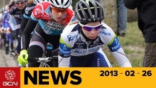 Omloop Het Nieuwsblad Track World Champs and more  GCNs Weekly Cycling News  Ep 9 [upl. by Ophelie]