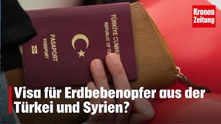 Bürgerinitiative  Visa für Erdbebenopfer [upl. by Dnaltiak]