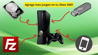 ¡¡Como poner juegos en Xbox 360  4 Métodos a usar ✅ [upl. by Ris]