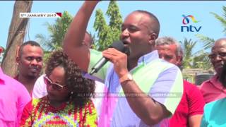 Governor Joho know to speak his mind and take on the Jubilee government [upl. by Arahd]