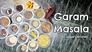 The Best Garam Masala Recipe  By Sagars Kitchen [upl. by Hazelton]