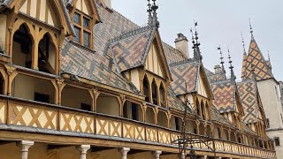 Visite de l’HôtelDieu des Hospices Civils de Beaune  Bourgogne Côte d’Or [upl. by Boony]