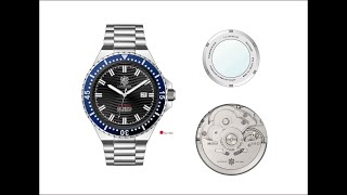 Best Dive Watches Under 300 La Touraine Seafarer REVAMPED [upl. by Borden]