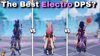 Who is the best Electro DPS Emblem  Genshin impact [upl. by Litton361]