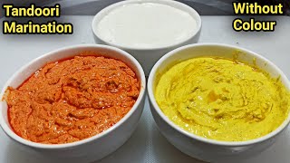 Tandoori MarinationRed MarinationYellow MarinationWhite Marination Every Hotel Use Chef Ashok [upl. by Hite]