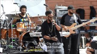 Dwele Opens the Sunday Afternoon Show at the Las Vegas City of Lights Jazz and RampB Festival [upl. by Allevon]