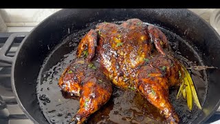 The Best Whole Roasted Jerk ChickenJamaican StyleTHE RAINA’S KITCHEN [upl. by Akiem342]