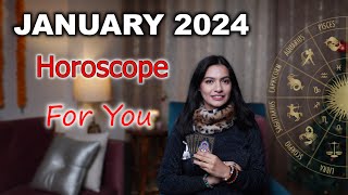 JANUARY 2024 Horoscope  जनवरी राशिफल January 2024 Monthly Prediction  All 12 RashiZodiac Tarot [upl. by Annaeg]