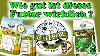 Bellfor Hundefutter  Wie gut ist es wirklich 🤔  Hundefuttertest Bellfor Futter [upl. by Ttennaj612]