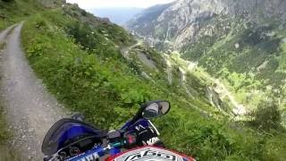 death road D915 to Bayburt Turkey 2015  YAMAHA XT 660 R Derebasi Turkey [upl. by Anielram]