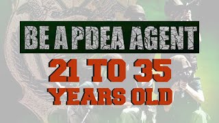 BE A PDEA AGENT INTELLIGENCE OFFICER I  REQUIREMENTS AND QUALIFICATIONS  PDEA ACADEMY [upl. by Redle125]