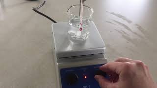 ReviewTest of SH2 Hot Plate Magnetic Stirrer [upl. by Ahsias247]