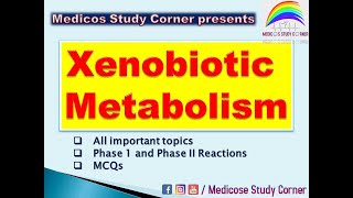 Xenobiotics Metabolism Biochemistry  2nd year MBBS BDS Xeno [upl. by Yelir875]