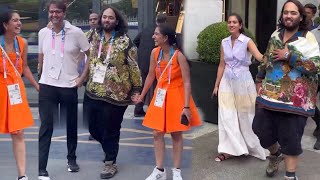 Anant Ambani and his wife Radhika in paris For HoneymoonAnand Ambani and Radhika Honeymoon [upl. by Fates30]