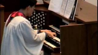 Hymn Improvisation quotSt Anne O god Our Help Ages in Past quot John Hong Prelude [upl. by Analle]