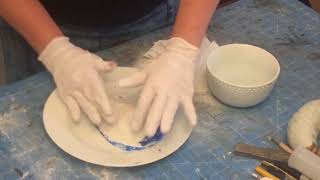 How to use Plaster Bandages as your mold shell [upl. by Farica803]