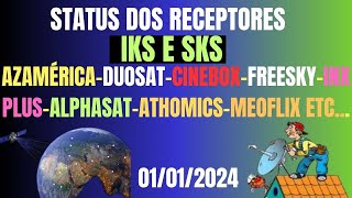 RECEPTORES STATUS DO IKS E SKS DOS RECEPTORES EM 01012024 [upl. by Jowett]