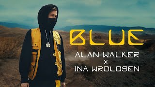 Alan Walker amp Ina Wroldsen  Blue Official Lyric Video [upl. by Carri]