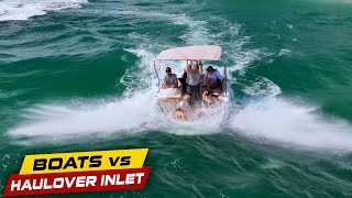 THEY WERE NOT READY FOR HAULOVER   Boats vs Haulover Inlet [upl. by Hirsh]