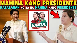 🔴 KASALANAN ko ba na MAHINA ang NAKAUPONG PRESIDENTE natin NGAYON  VP SARA  Jevara PH [upl. by Etteoj36]