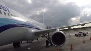 Interjet 2315 Airbus A321 CUNMEX Cancun  Cd de Mexico full flight pax view vuelo completo [upl. by Repard]