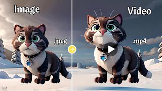 How To Convert Photo Into Video Using AI For FREE  Image To Video AI  Text To Video AI [upl. by Anatole]