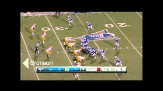 Malcolm Bronson vs MTSU 2012 [upl. by Ocirederf]