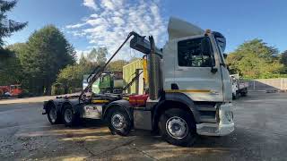 daf cf460 hook loader fg65 fwd video [upl. by Yoshio649]