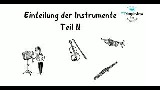 Instrumentenkunde Einteilung der Instrumente Teil 2 [upl. by Derk]