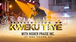 Kweku Teye ministers joyfully with Higher Praise Inc at OSC VII ❤️‍🔥 [upl. by Bogart]