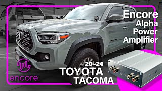 Toyota Tacoma  BeatSonic Plug and Play Amplifier [upl. by Ailemaj]