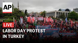 LIVE Labor Day march in Istanbul Turkey [upl. by Gambrell223]