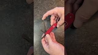 SAKmod Snap 84mm Red Alox edc swissarmyknife everydaycarry victorinox customknife customsak [upl. by Perla]