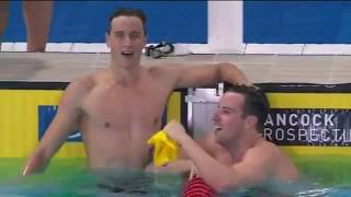 Mens 100m freestyle FINAL Pan Pacific Swimming Championships 2014 [upl. by Runstadler237]