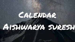 Calendar Lyrics lndian 2 Songs Aishwarya suresh Anirudh Ravichander [upl. by Ramor]