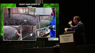 Scott Smith  AquaFlex 2019 NSF Legionella Conf Presentation OpenCell Foam Tech Water Sampling [upl. by Ellehcin]