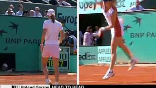 2006 RG SF Henin vs Clijsters [upl. by Nosnevets]