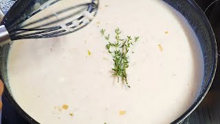 How to Make Easy Béchamel Sauce  Best White Sauce Recipe creamy bechamelsauce [upl. by Annazus]