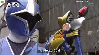 Ninninger vs Masakage Tsugomori Shuriken Sentai Ninninger part 1 [upl. by Ssyla641]