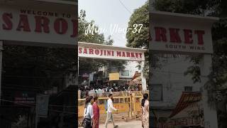 Sarojini Nagar Market🛍️ sarojininagarmarket shopping deevlogs22 [upl. by Tallbott]