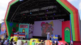 CBeebies House Party Live Feat Justin Fletcher Live from Alton Towers [upl. by Ahsekal]