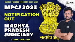 MP Judiciary 2023 Vacancy Out  MPCJ  Karan Sangwan  Legal Pathshala [upl. by Ehsom]