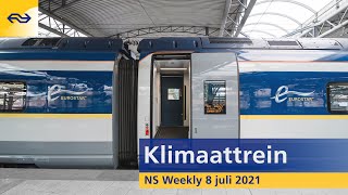 Verplicht fiets reserveren  Frans Timmermans over KLIMAATTREIN  Bovenop R’dam Centraal  NS Weekly [upl. by Eedrahs]