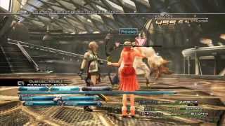 Final Fantasy XIII  Lifesaber Weapon Upgrade Peacemaker Weapon [upl. by Nevets]