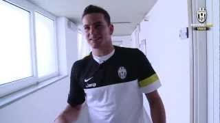 At the Juventus team hotel with Padoin [upl. by Ylrebmit]