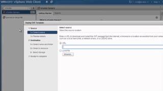 Deploying and Exporting OVF Templates in the vSphere Web Client [upl. by Verney]