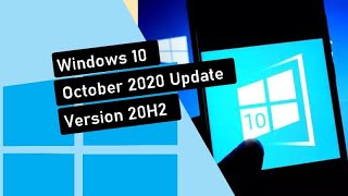 Windows 10 October 2020 update Version 20H2 is officially out October 20th 2020 [upl. by Judenberg340]