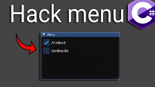 External C NET Hack Menu With Dear ImGui 😎  Tutorial [upl. by Gadmann]