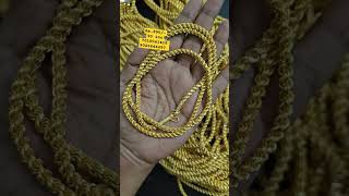 Real Gold Look Foaming Chain Collection jewellery fashion onlineshopping [upl. by Midian]