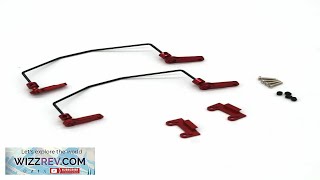 114 Metal Upgraded Anti Roll Bar Set For Wltoys 144001 144002 124016 Review [upl. by Leonsis]